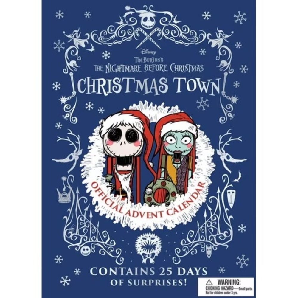 Disney Nightmare Before Christmas Town Advent Calendar Jack Sally Skellington